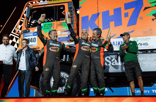 How the KH-7 ECOVERGY Team Conquered Dakar Mission 1000 with NX Technologies