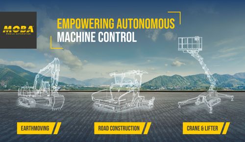 MOBA presents new technologies for machine control and inductive transmission