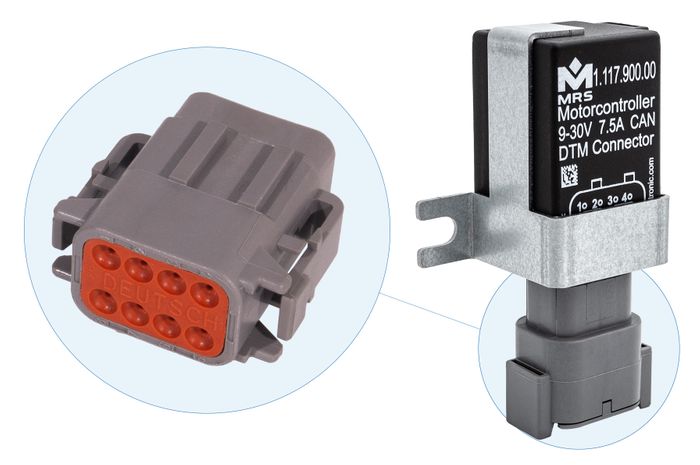 CAN controllers and gateways with robust DEUTSCH DTM connectors for challenging environments
