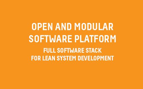 Open and modular software platform