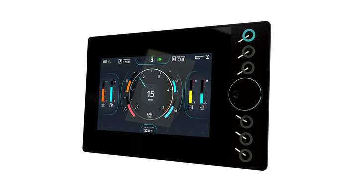 D7 – 7″ Touch/Tactile Button Display