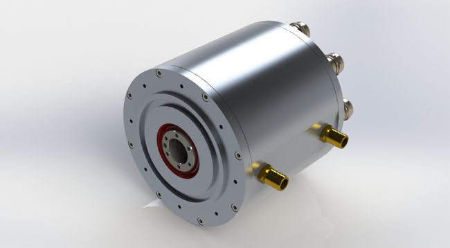 IV150 Liquid Cooled PMAC Traction motor for Drive Wheel