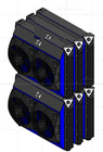 Thermal management systems for electric drives and battery systems