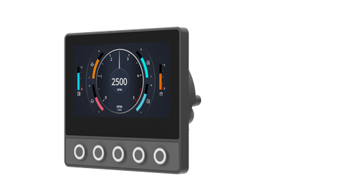 New 4.3” full colour display