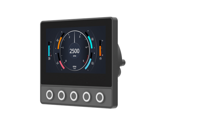 New 4.3” full colour display