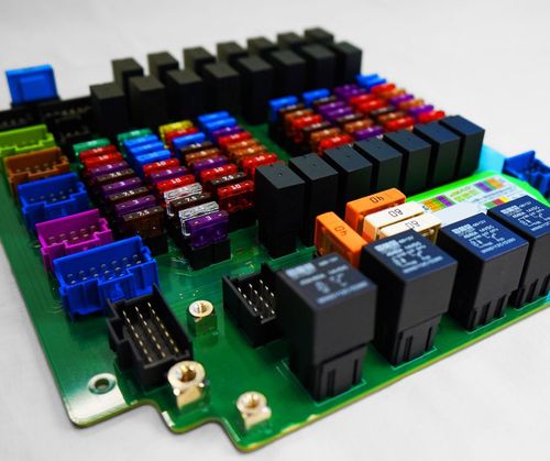 Press-fit electronic boards
