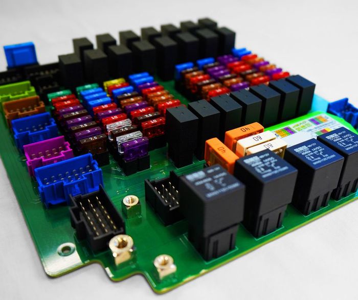 Press-fit electronic boards