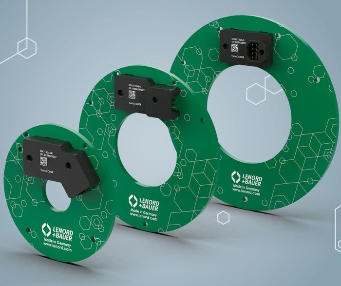Space-saving rotor position encoder for confined installation situations