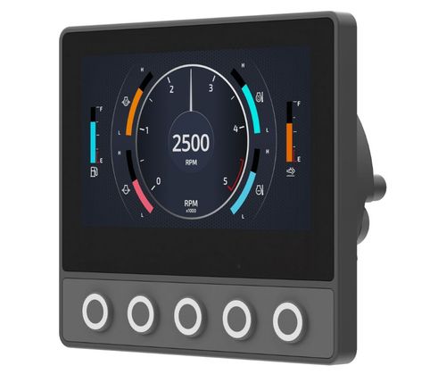 New 4.3in full-color display