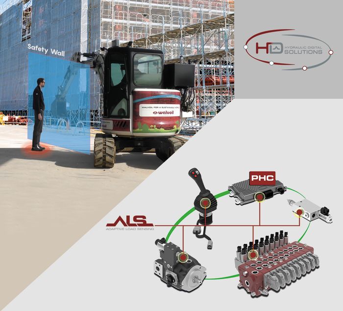 Walvoil's ALS and new operating assistance system at iVT Expo
