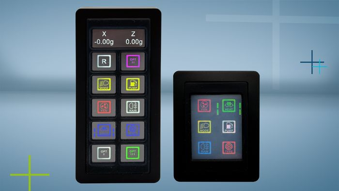 Robust control panel for harsh environments