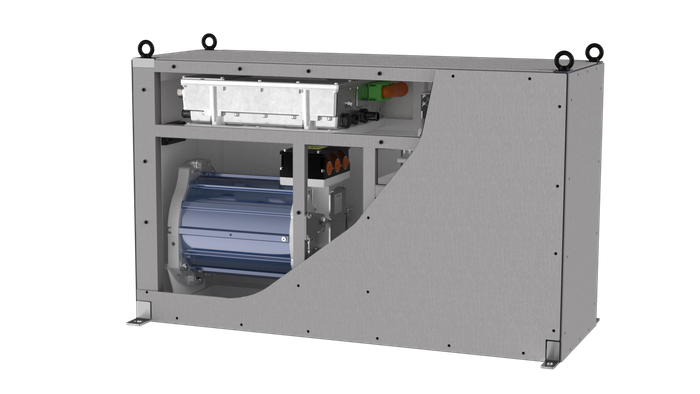 High-efficiency, customizable e-PTO system