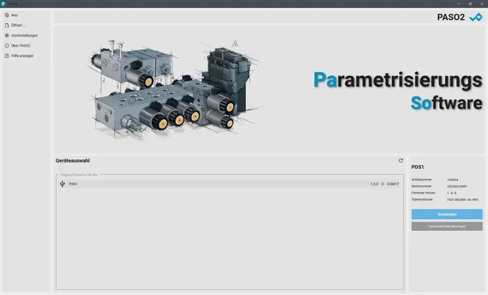 PASO2 - The new parameterization software
