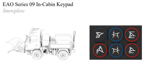 EAO - Series 09 In-Cabin Keypads Application Video – Snowplow