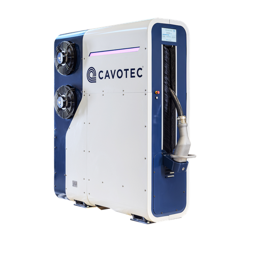 Cavotec's Megawatt Charging System Manual Dispenser 3D animation