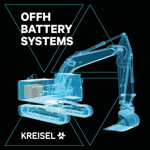 KREISEL Off-Highway Electrification | Flexible Battery Placement & Multipack Configurations