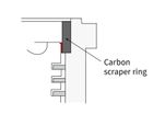 Carbon Scraper Ring