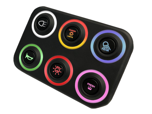M-Flex Legend Series 6 Button CAN Keypad