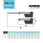 PA-13 High Force Industrial Linear Actuator