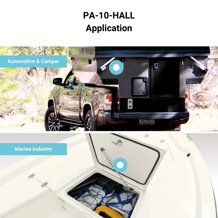 PA-10-HALL Feedback Linear Actuator IP66