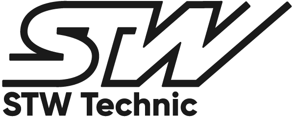 Photo shows the STW Electric logo