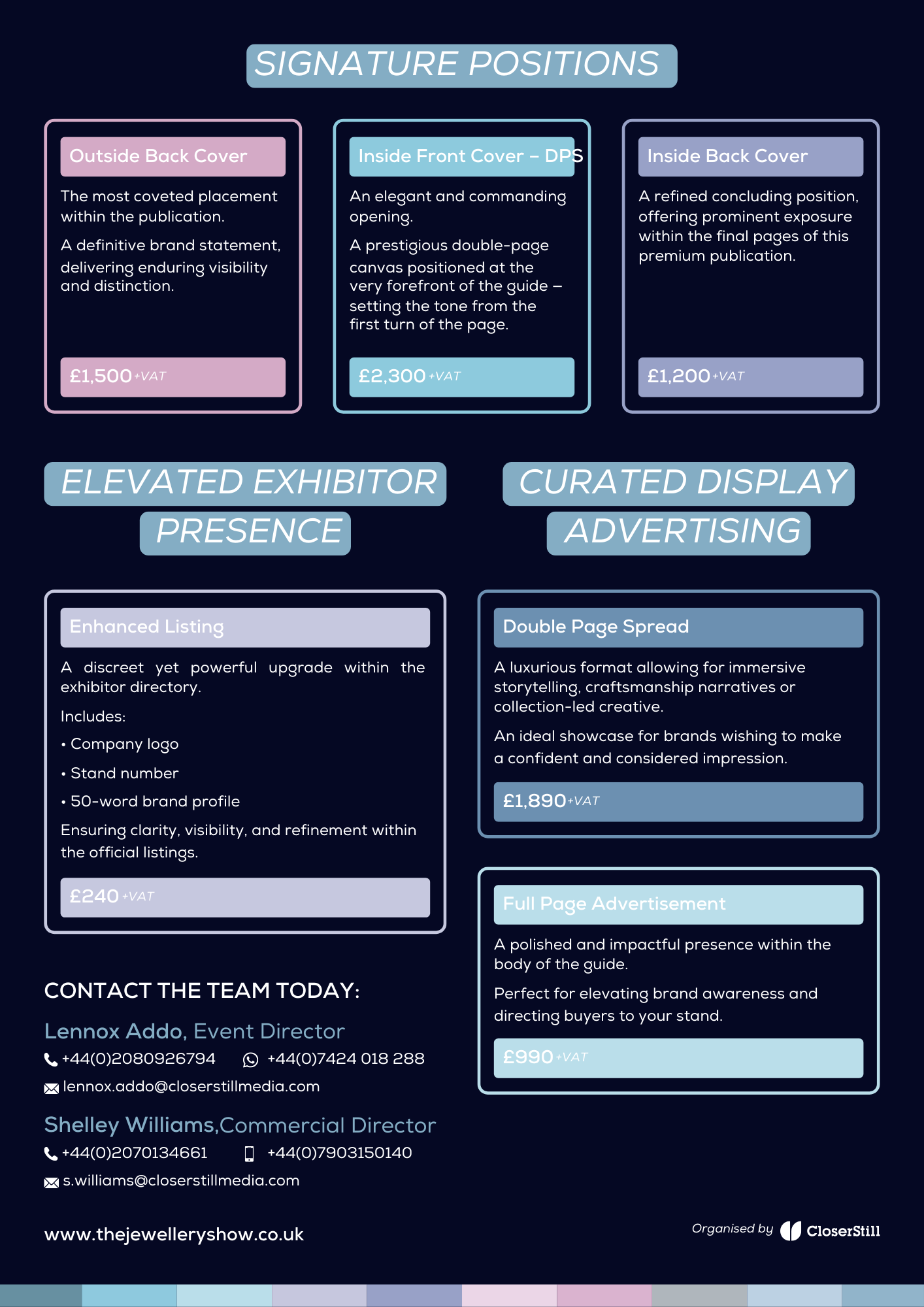 JS26 Show Guide 1-pager