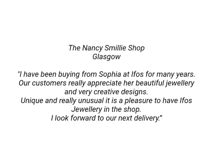 Ifos Jewellery Customer Testimonial