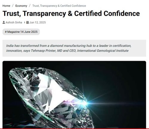 Trust, Transparency & Certified Confidence