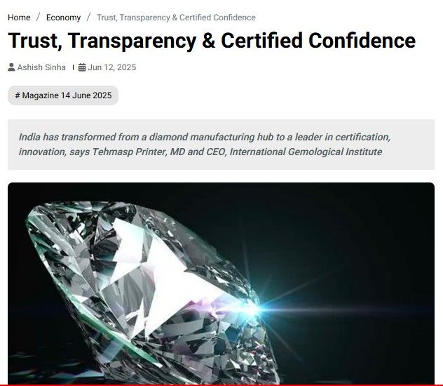 Trust, Transparency & Certified Confidence