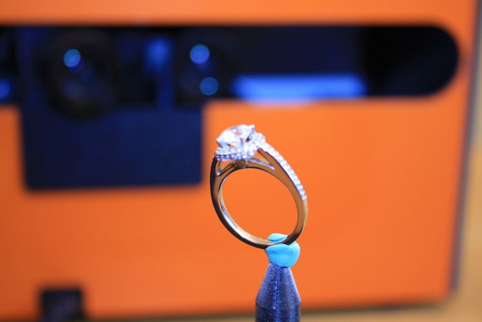 3D scanner with 200X100mm canning area