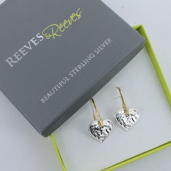 Gorgeous Heart Drop Earrings