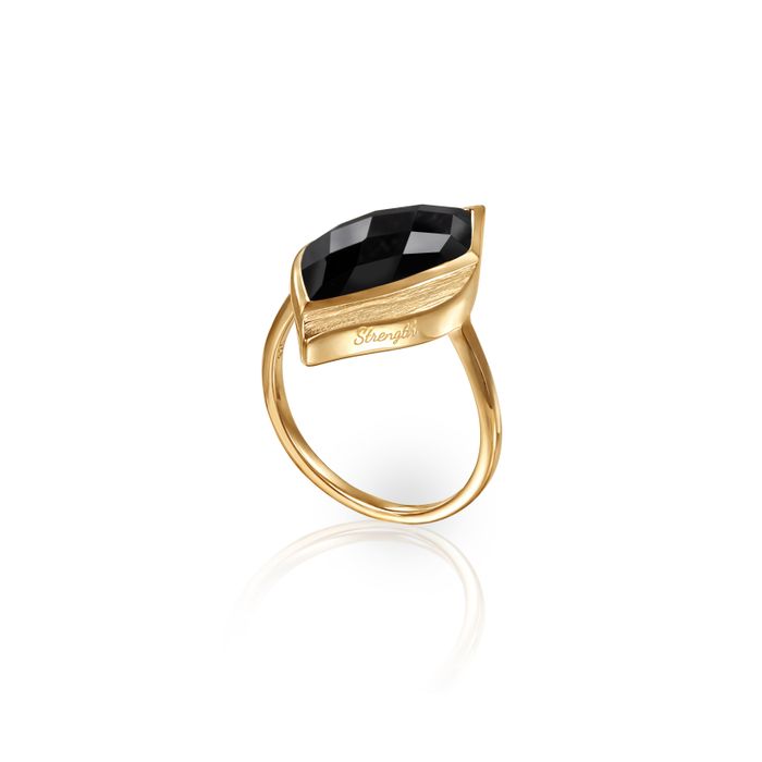 Strength Onyx Ring