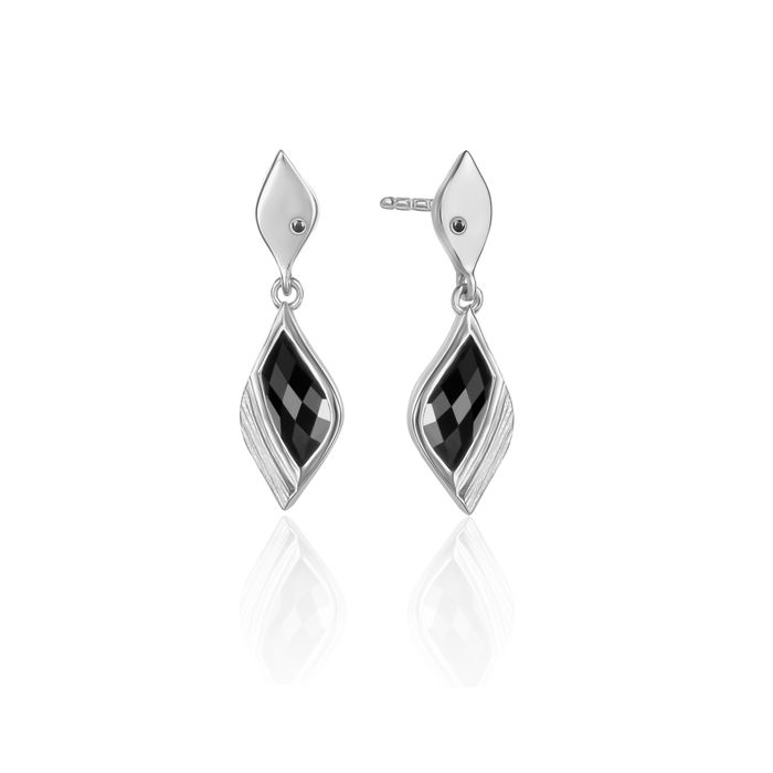 Strength Onyx Earrings