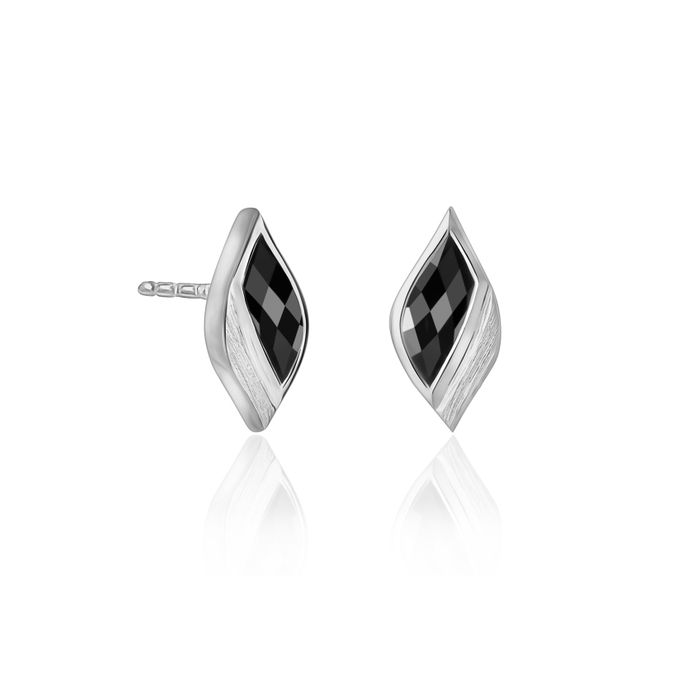 Strength Onyx Stud Earrings