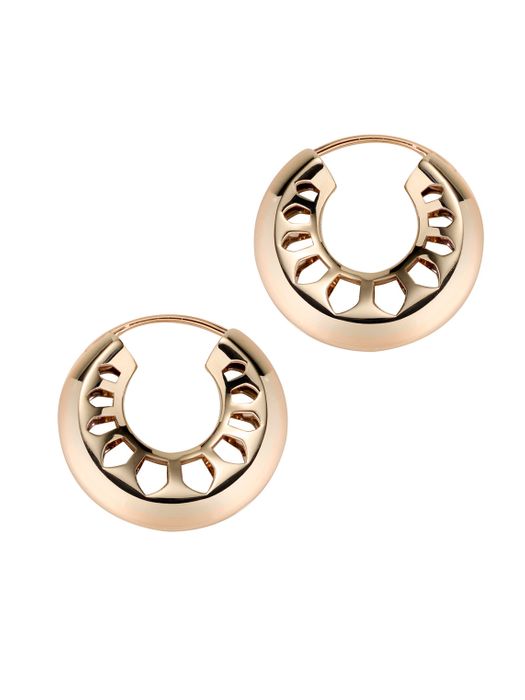 Petite Muse hoop earrings