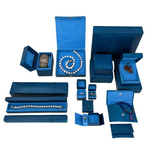 Jewellery Stock Boxes Aqua