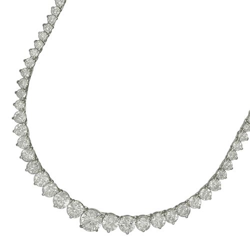 Sterling Silver Necklace (R6323/C)