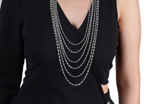 Diamond Briolette Necklaces