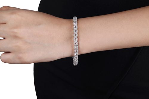 Rose Cut Diamond  Bracelet