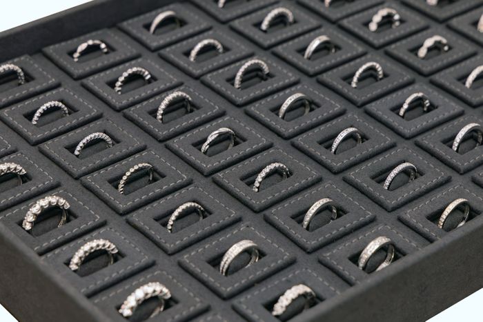 Silver Samples Trays