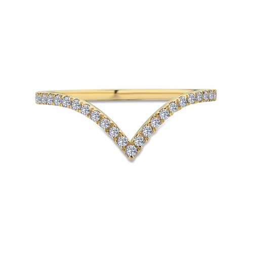 Diamond Chevron Ring