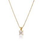 Kelly Springham Sparkling Square Choker Necklace