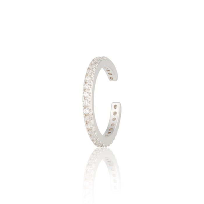 Slim Sparkling Single Ear Cuff