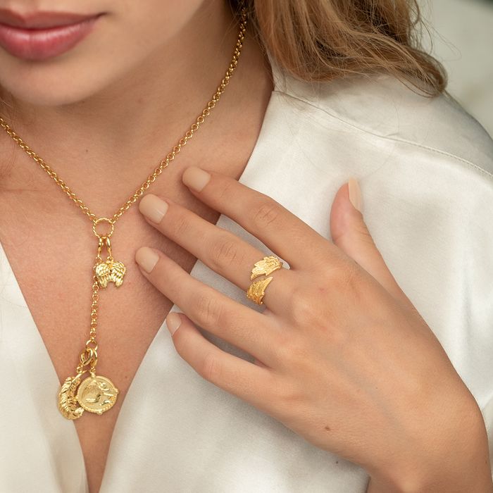 Eternity Twist Charm Collector Necklace