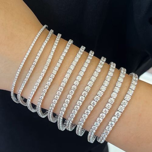 UK Stockist of Diamond Tennis Bracelets | Lab, Natural & Colour Stones | 9K, 18K & Platinum | 1–30 Carats