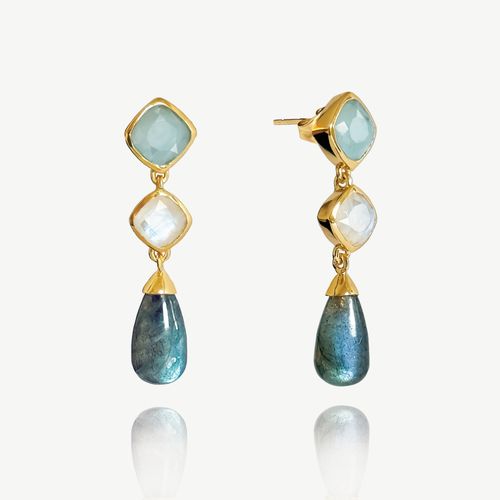 Crystal Cove Gemstone Earrings