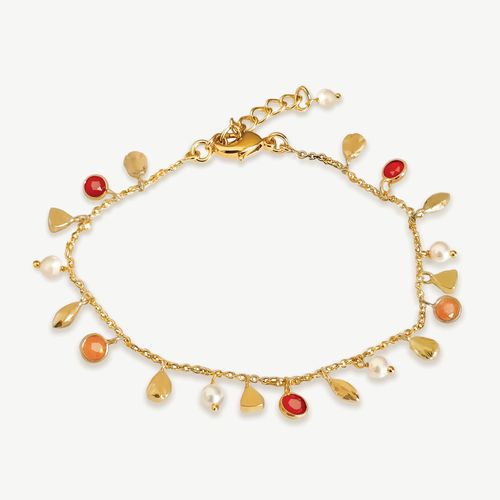 Mandalay Gemstone & Pearl Bracelet