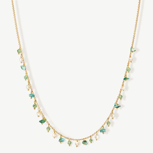 Newhaven Turquoise & Pearl Necklace