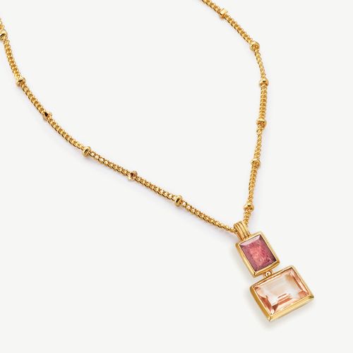 Sakura Gemstone Necklace