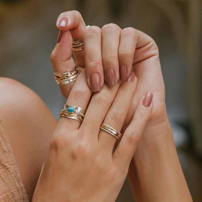 Karma Fortune Unisex Spinning Ring